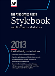 AP Stylebook available in print, for computers and smartphones