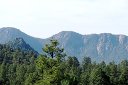 View of the Mogollon Rim.